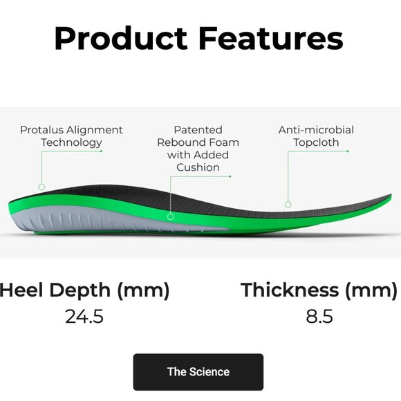Brand New Insoles: T-100 Elite Protalus Insole - Picture 3 of 13